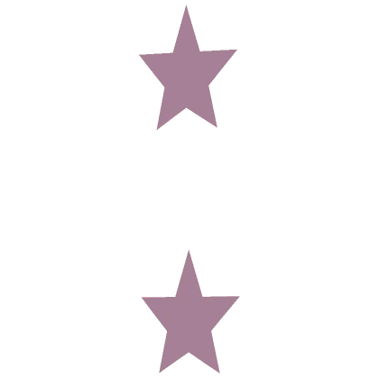 Little Star Face Sticker - Pink