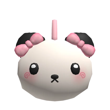 kawaii panda earmuffs ୨୧