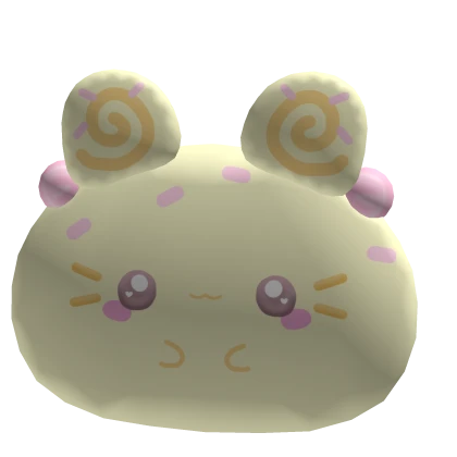 Yellow Cute Kawaii Kitty Hairclip