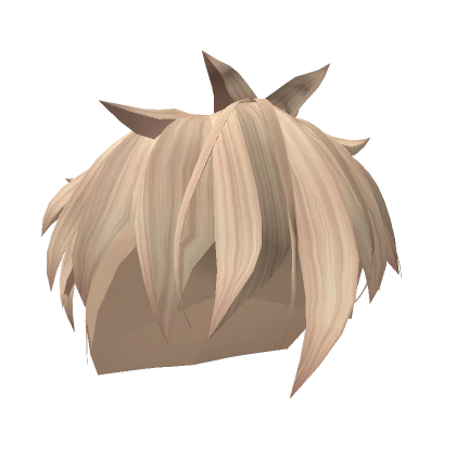 Blonde Spiky Hair