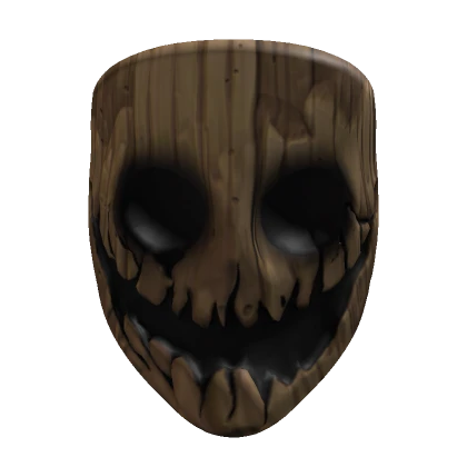 Haunted Wooden Mask