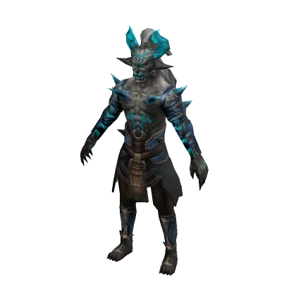 Full Body Demon Suit Ice Magic 