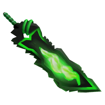 Glowing Green Sword of Spirits