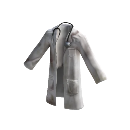 Tattered Medical Lab Coat 