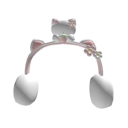 kitty earmuff headphones y2k soft bloxburg