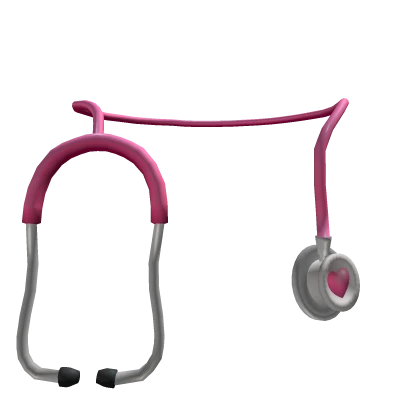 3.0 Stethoscope Pink Heart
