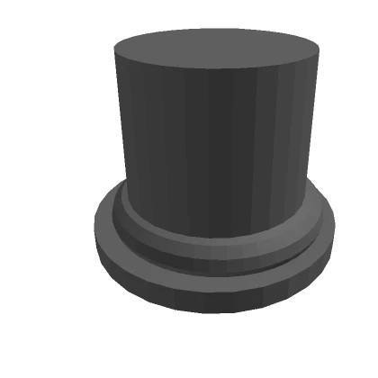 Top hat of lowpoly testing.