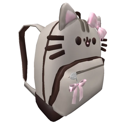 Kitty Kawaii Backpack With Bows 3.0