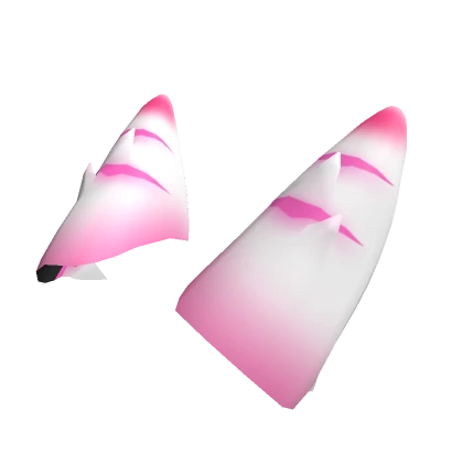 Inverted Pink Digi Ears