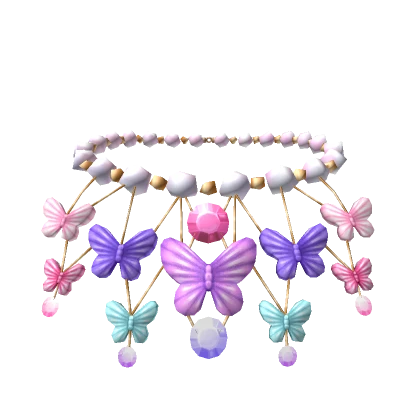 Butterfly Necklace - Pastel [3.0]