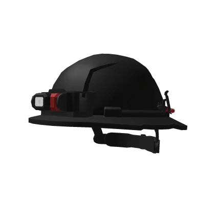 Black Hard Hat w/ Addons