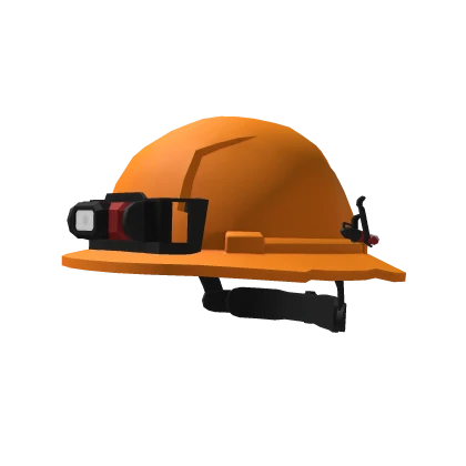 Orange Hard Hat w/ Addons