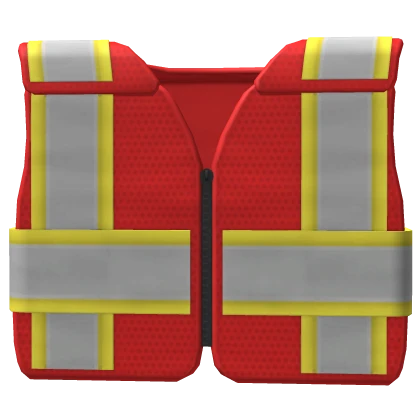 Red High Visibility Vest