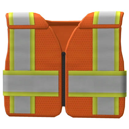 Orange High Visibility Vest