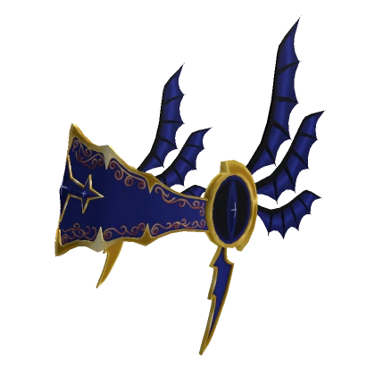 Blue Vampire Helm