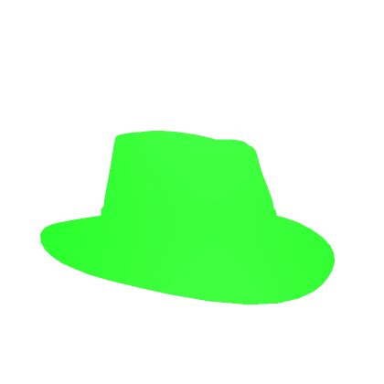 Full Green Neon Fedora