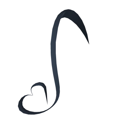 Falling Heart Cowlick [Navy Blue]