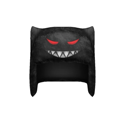 Red Eye Monster Ushanka [Black]