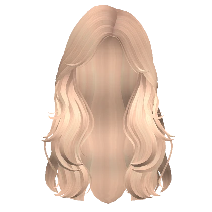 Long Wavy Blonde Hair