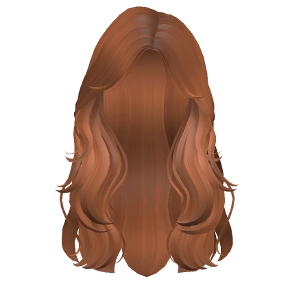 Long Wavy Ginger Hair