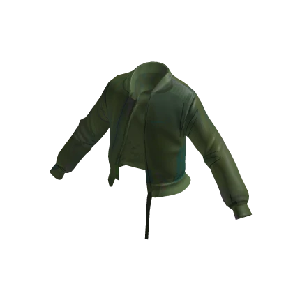 Green Cropped Vanguard Jacket
