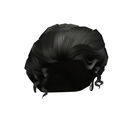 Edwardian Pompadour Updo in Black