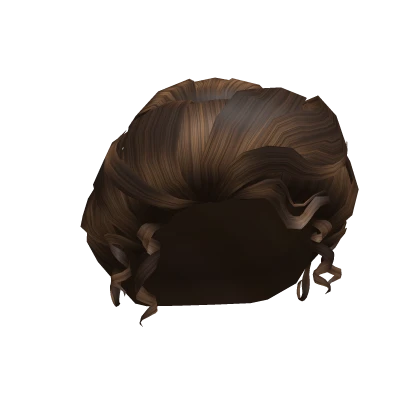 Edwardian Pompadour Updo in Brown