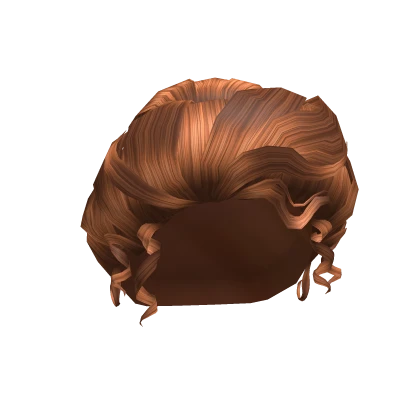 Edwardian Pompadour Updo in Ginger