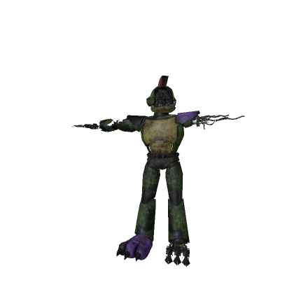 Withered Glamrock monty