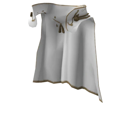 White Opulent Cloak