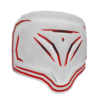 Red White Cyber Mask