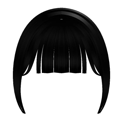  ɞ | kawaii black bangs