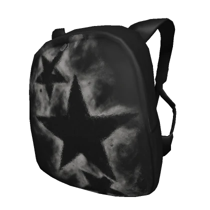 (3.0) Star Off Shoulder Black Backpack