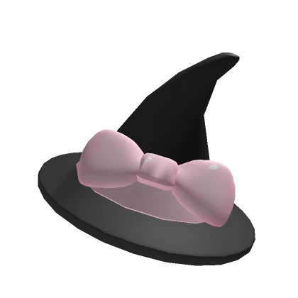 Cute Pink Mini Spooky Witch Hat