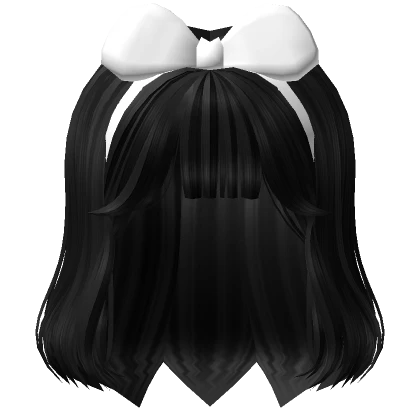 Wonderful Bow Hair - Black