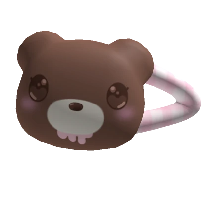 ♡ Cute Brown Bear Clip 