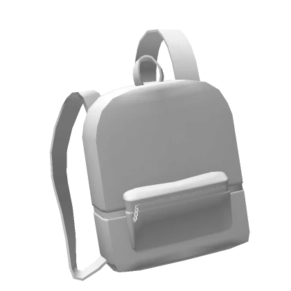 Y2K Off Shoulder White Backpack (3.0)