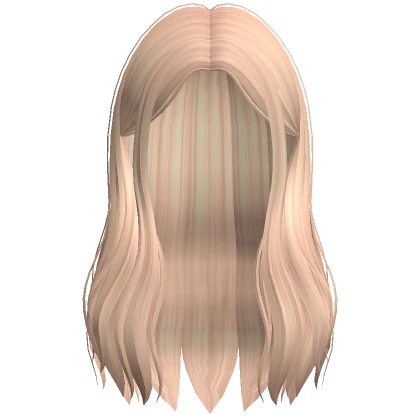 Long Wavy Doll Hair (Blonde)