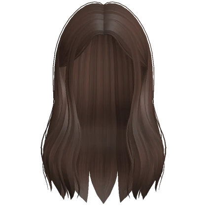 Long Wavy Doll Hair (Brown)