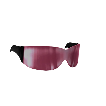 Y2K Reflective Shades in Hot Pink