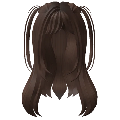 Long Hair with Pigtails (brown)