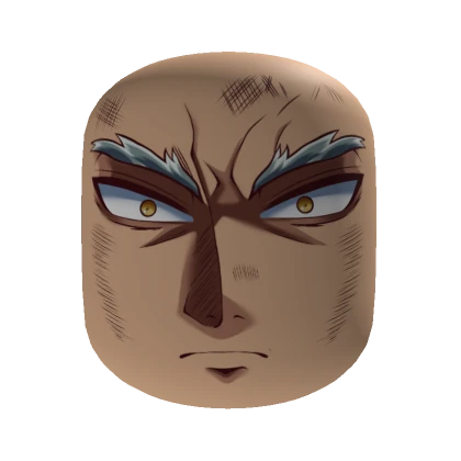 Injured Garou Anime Face