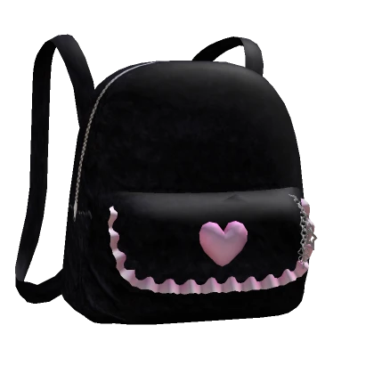 3.0 Black Mini Backpack