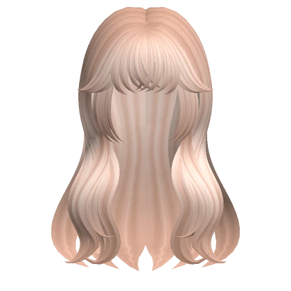 Long Wavy School Girl Hair (Blonde)