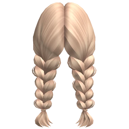  Double Braided Hair in Blonde