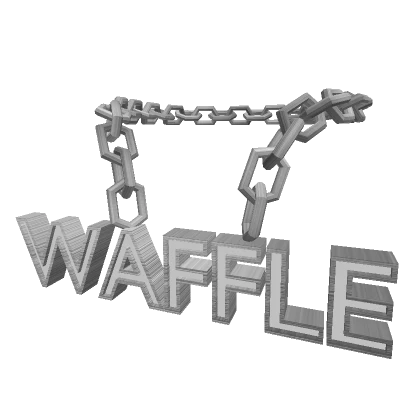 Silver Waffle Chain