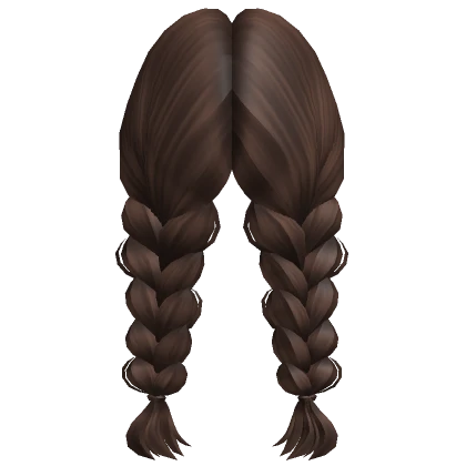 Double Braided Hair in Brown