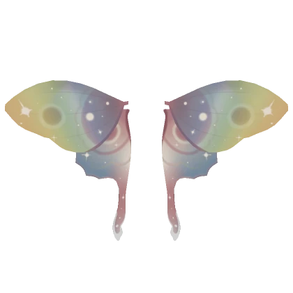  Rainbow Fairy Moth Wings