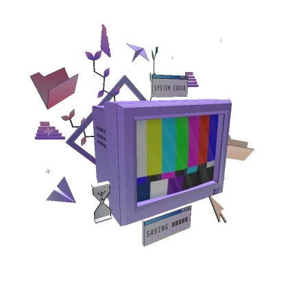 Vaporwave PC Head