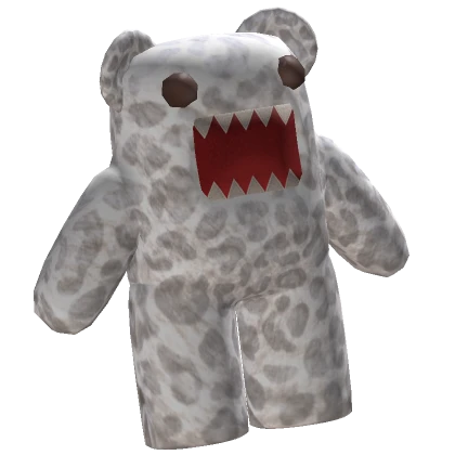 (Waist) White Bear Monster Doll